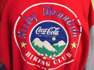 1987 Rocky Mountain Hiking Club Coca Cola Letter Jacket  