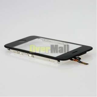 Touch Screen Digitizer w/ Frame For iPhone 3G Black US  