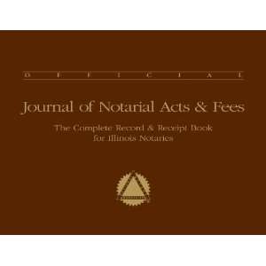  Notary Journal Softcover   Illinois