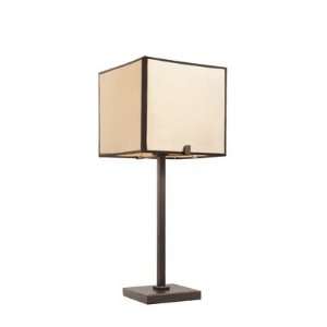   RTL 8674 Metropolitan Safari Table Lamp, Rubbed Oil