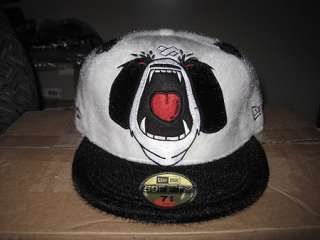 FITTED Hawaii x Angry Woebots New Era 7 5/8 Panda Hat  