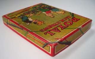 Antique Parlor Game ROYAL JACK STRAWS Milton Bradley No. 4095  