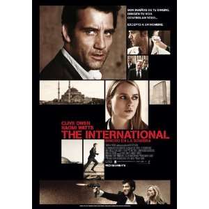  The International (2009) 27 x 40 Movie Poster Spanish 