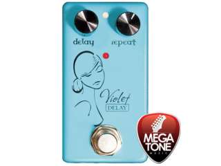 New Red Witch Seven Sisters Violet Delay   Free Pedal Cable  