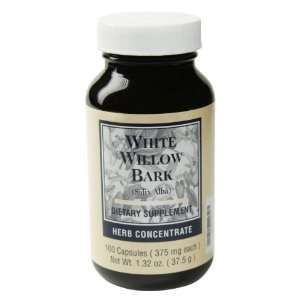  White Willow Bark, 100 Capsules/Bottle Health & Personal 