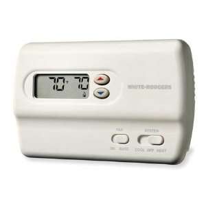 WHITE RODGERS 1F83 261 Digital Thermostat,2H,2C,Nonprogrammable