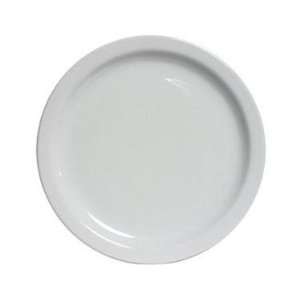  Tuxton Colorado Porcelain White Plate   10 1/2