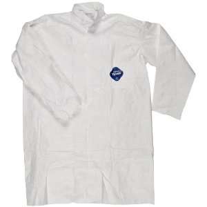  Collar and Two Patch Pockets, 2XL, White (Case of 30 each) Industrial