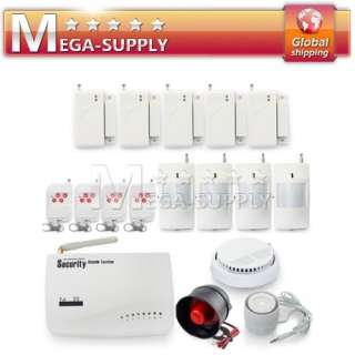 Wireless GSM Auto dial House Burglar Alarm System Kit