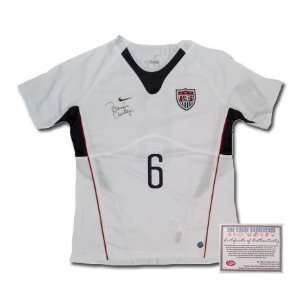 Brandi Chastain USA Soccer Hand Signed Authentic Style Home White 