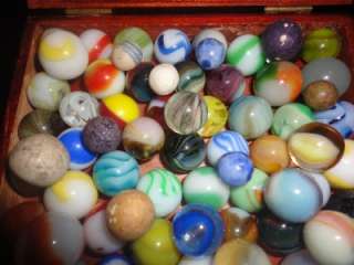 60 BEAUTIFUL OLD,VINTAGE,ANTIQUE MARBLES SG 464  