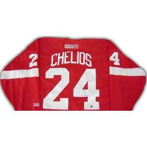  Chris Chelios Autographed Jersey