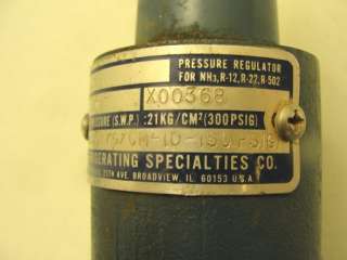 4708 NEW Refrigerating Specialties A4A Pressure Regulat  