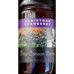 New Canaan Farms Christmas Cranberry Pepper Jelly   10.9 Ounce (3 Pack 