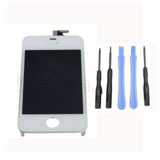   LCD Touch Screen Digitizer Assembly For iPhone 4GS 4S +Tools  