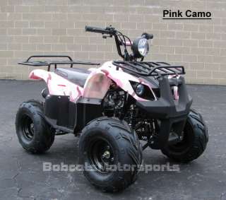 TWO 2012 125cc Med Size Youth ATV Utility Quads w/ 8 tires 4 wheeler 