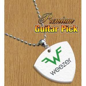  Wheezer Chain / Necklace Bass Guitar Pick Both Sides 