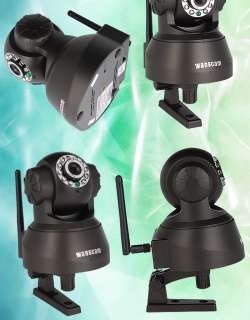 Crazysale Wireless Pan/Tilt IP Camera Audio Night Vision View WIFI Cam 