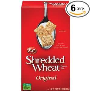 Post Shredded Wheat Original Cereal, Spoon Size, 47.2 Ounce Boxes 