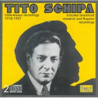 Tito Schipa by Tito Schipa ( Audio CD   1993)