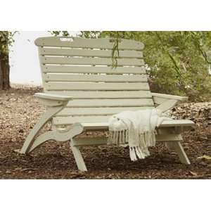  Uwharrie Chair Epic Wood Arm Settee Patio Loveseat Natural 