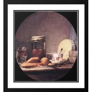  and Double Matted Still Life with Jar of Apricots