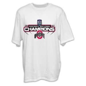   State Buckeyes 2007 BCS National Champions Football Icon Youth T Shirt