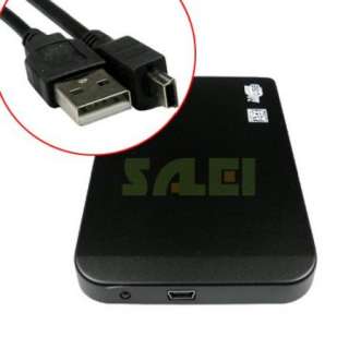 Black Silver Red Blue USB 2.5 SATA Hard Driver Disk Mobile Case 
