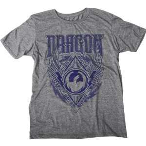 Dragon Alliance Industrial Mens Short Sleeve Racewear Shirt   Grey 