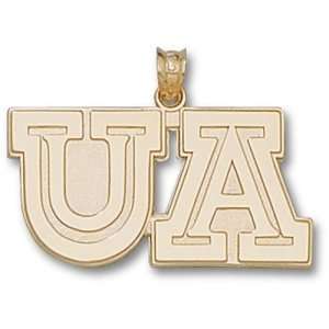  University of Arizona UA 5/8 Pendant (Gold Plated 