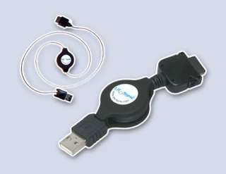 MIO 168, 338, 339, 558 Retractable Sync & Charge Cable  