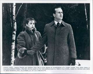 1983 Dark in Gorky Park William Hurt & Joanna Pacula  