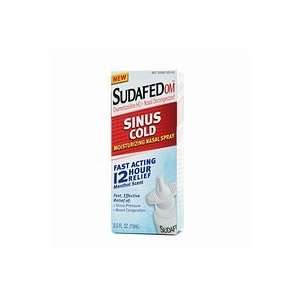  Sudafed OM Sinus Cold Nasal Spray 0.5oz .5 fl oz Health 