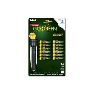  PerfPower Go Green AA Alkaline Batteries Electronics