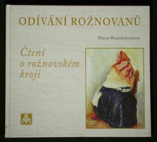 BOOK Czech Folk Costume Roznov Moravia traditional KROJ  