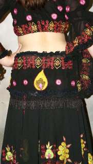 We3 Belly Dance Tribal Gypsy Ren Faire Scarf  