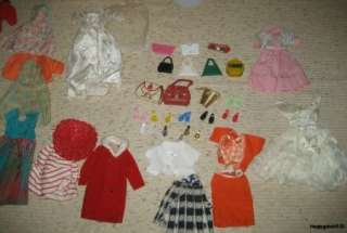 Ideal 1960s Vintage Mitzi Doll, Case, Clothes, & Accessories, NICE 