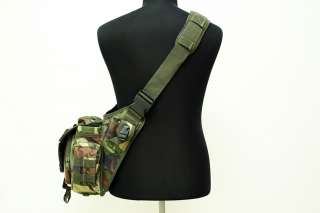 Army MOLLE Shoulder Bag Woodland SG 01 GC 00500  