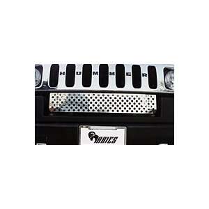 Hummer H3 H3 Layover Stainless Grille (Holed) Billet Grilles Stainless 