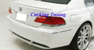 Painted 06 up BMW E65 E66 facelift Boot Trunk Spoiler  