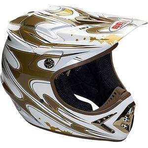  Bell Moto 8 Wey Replica Helmet   Small/Gold/White 