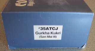 BRAND NEW IN BOX Cold Steel 35ATCJ Gurkha Kukri VG 1 San Mai Fixed 