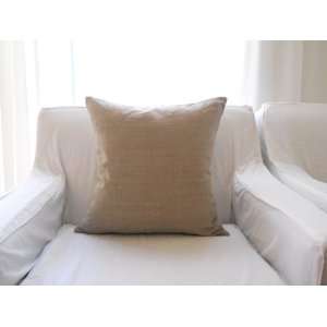   Decorative 100% Natural Linen Pillow Cover . 20x20 