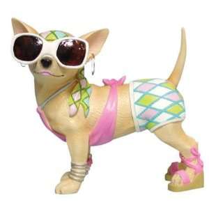Aye Chihuahua Fashionista Dog Figurine