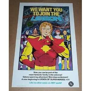  Rare Vintage 1985 Legion of Super Heroes LOSH Superheroes 