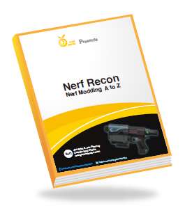Nerf Recon Modification Mod Kit   6kg+ Spring, Metal Trigger Catch 