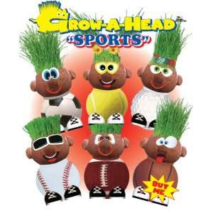  Grow A Head Sports (Soccer, Tennis, Football, Golf, Basketball 