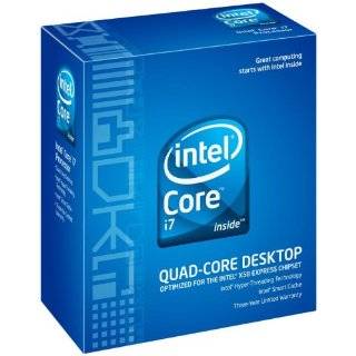 Intel Core i7 940 2.93GHz 8M L3 Cache 4.8GT/sec QPI Hyper Threading 