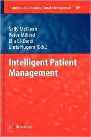 Intelligent Patient Management, (3642001785), Sally McClean, Textbooks 