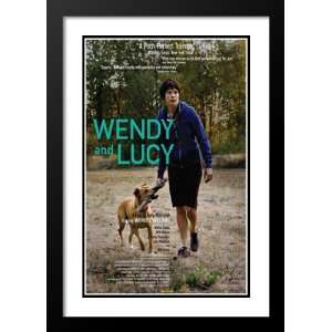  Wendy and Lucy 32x45 Framed and Double Matted Movie Poster 
